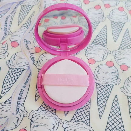 スリムフィットトーンアップサンクッション/Dear.A/日焼け止めローションを使ったクチコミ(2枚目)