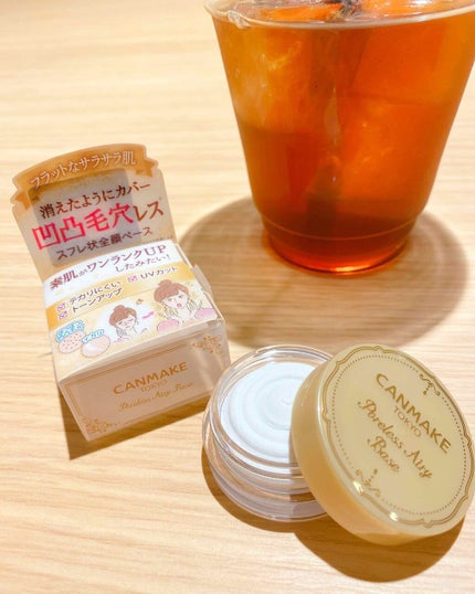 ポアレスエアリーベース/キャンメイク/化粧下地を使ったクチコミ(1枚目)