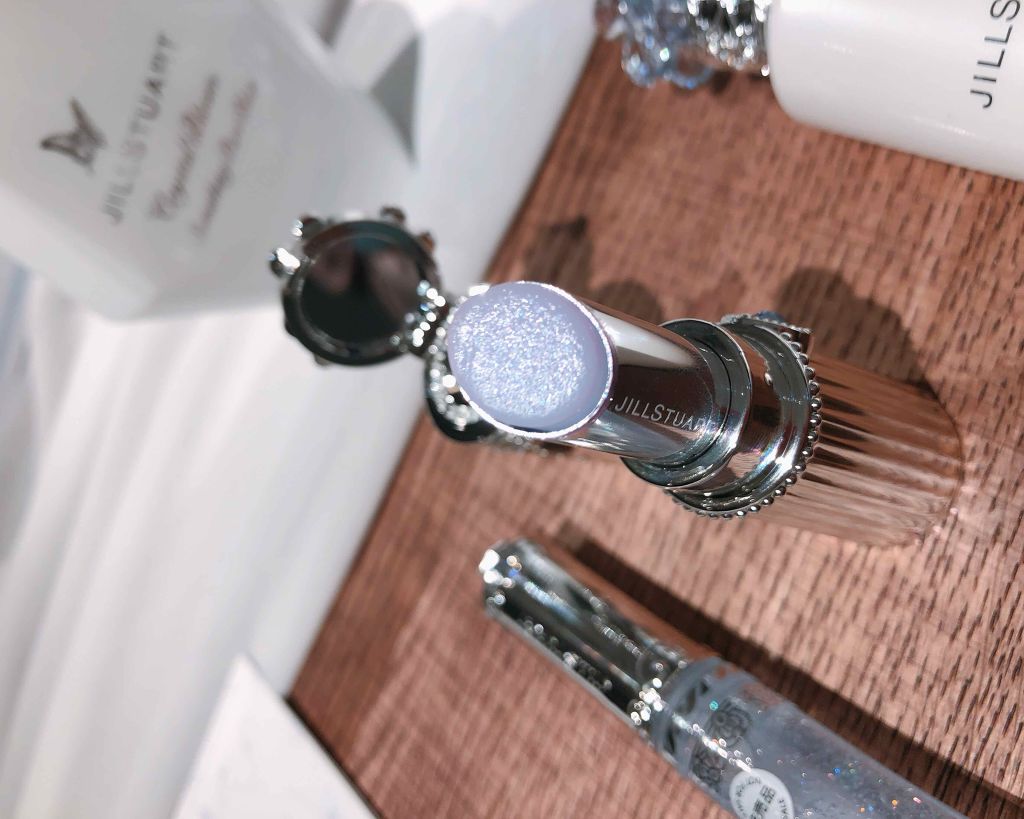 サムシングピュアブルー セント マイリップス/JILL STUART/口紅を使ったクチコミ(2枚目)