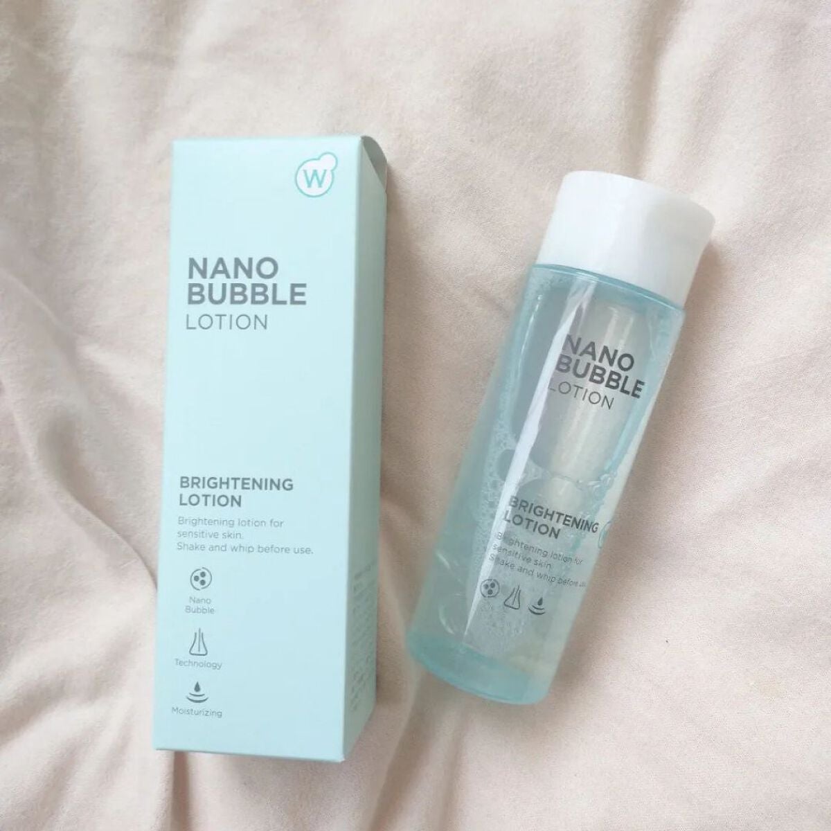 薬用W・ナノバブルホワイトローション/ホワイピュア/化粧水を使ったクチコミ(5枚目)