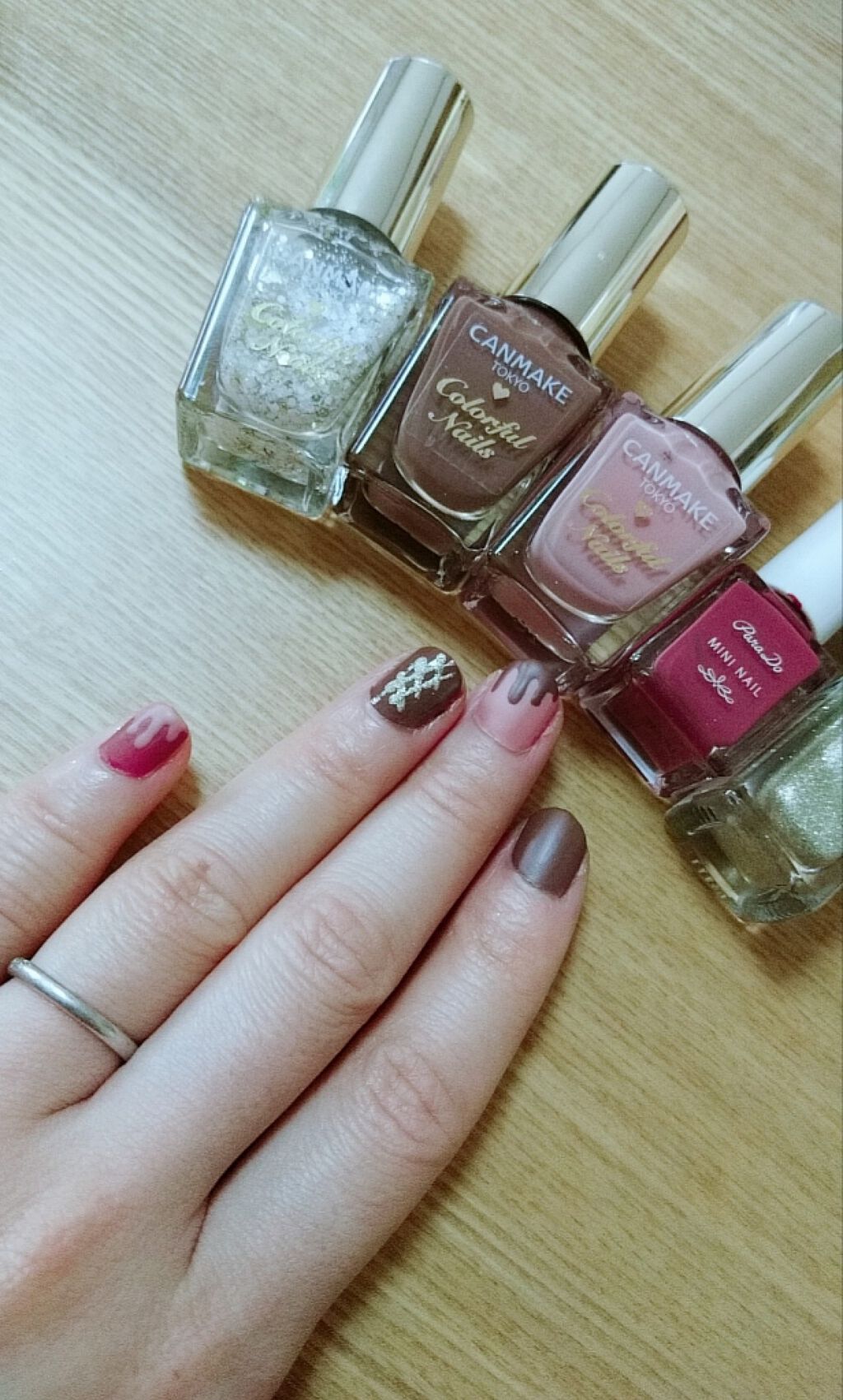 カラフルネイルズ/キャンメイク/マニキュアを使ったクチコミ(2枚目)