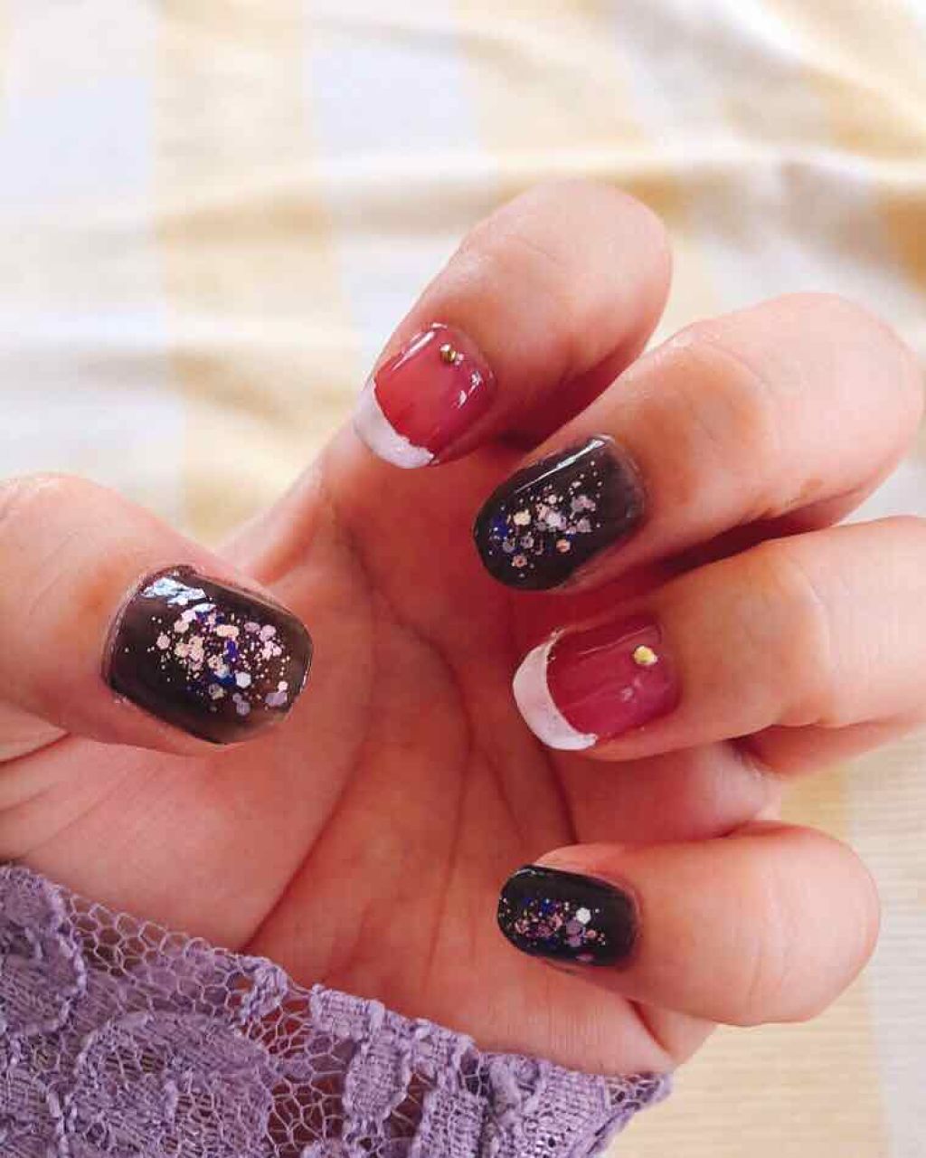 サンリオネイル/DAISO/マニキュアを使ったクチコミ（2枚目）