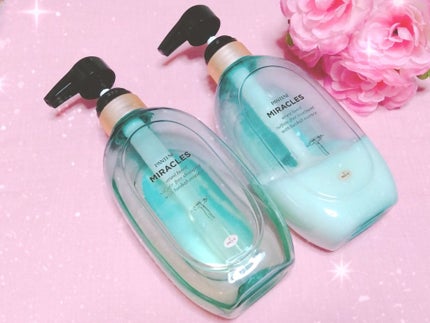 ミラクルズ うるおいブースト シャンプー/トリートメント/パンテーン/市販シャンプーを使ったクチコミ(1枚目)