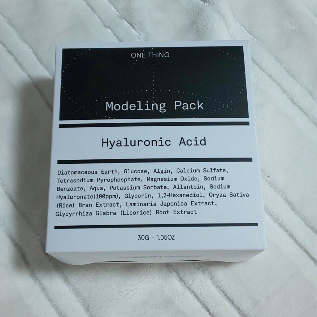 モデリングパック コラーゲン/ONE THING/シートマスク・パックを使ったクチコミ(2枚目)