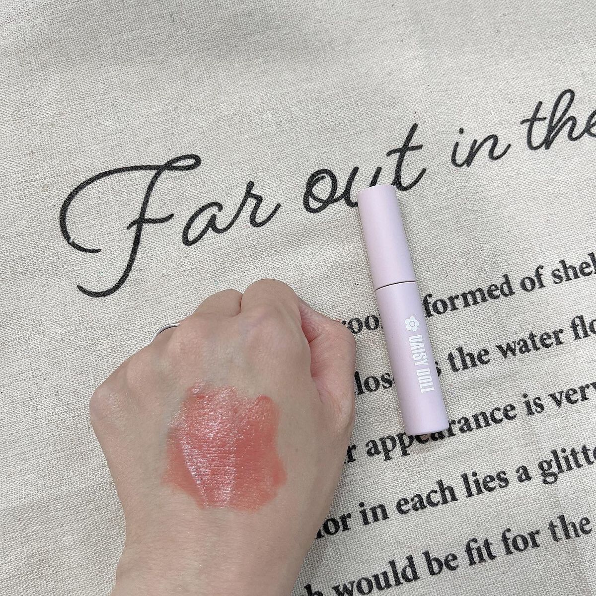 ウォータリー リップ ティント/DAISY DOLL by MARY QUANT/リップティントを使ったクチコミ(4枚目)