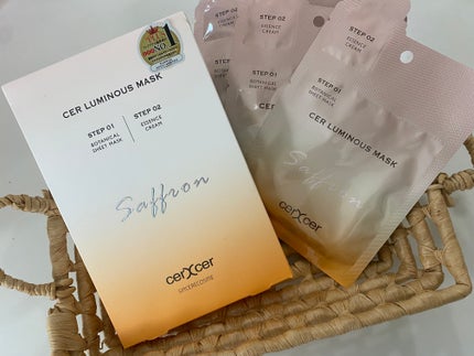 ルミナスマスク (ケアクリーム付き) /cerXcer/シートマスク・パックを使ったクチコミ(1枚目)