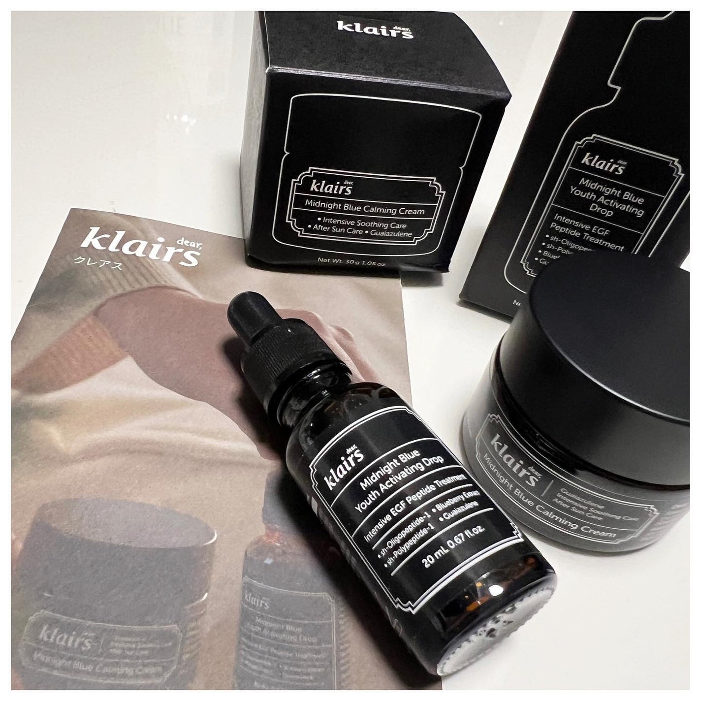 ♡·͜· ︎︎ᕷ on LIPS 「💙♡クレアス♡pr@klairs.jp💙ミッドナイトブルードロ..」(1枚目)