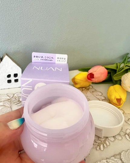ソフトホイップクリーム/NUAN/フェイスクリームを使ったクチコミ(4枚目)