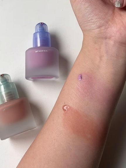 リキッドケアチーク/nuse/リキッドチークを使ったクチコミ(3枚目)