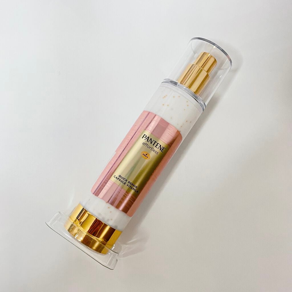 リペアー ゴールデン カプセル ミルク/パンテーン/ヘアミルクを使ったクチコミ(1枚目)