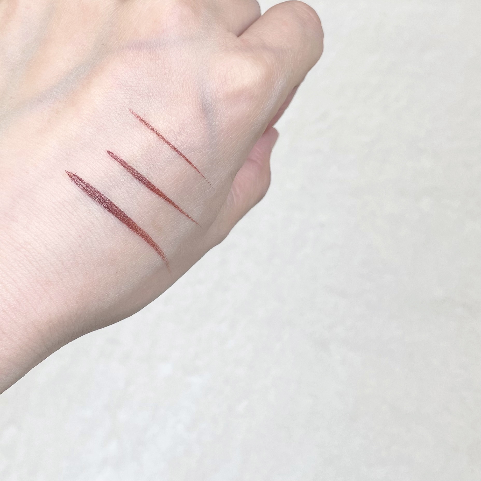 リキッドアイライナーR4 ロゼブラウン（PJデザイン）/ラブ・ライナー/リキッドアイライナーを使ったクチコミ（2枚目）