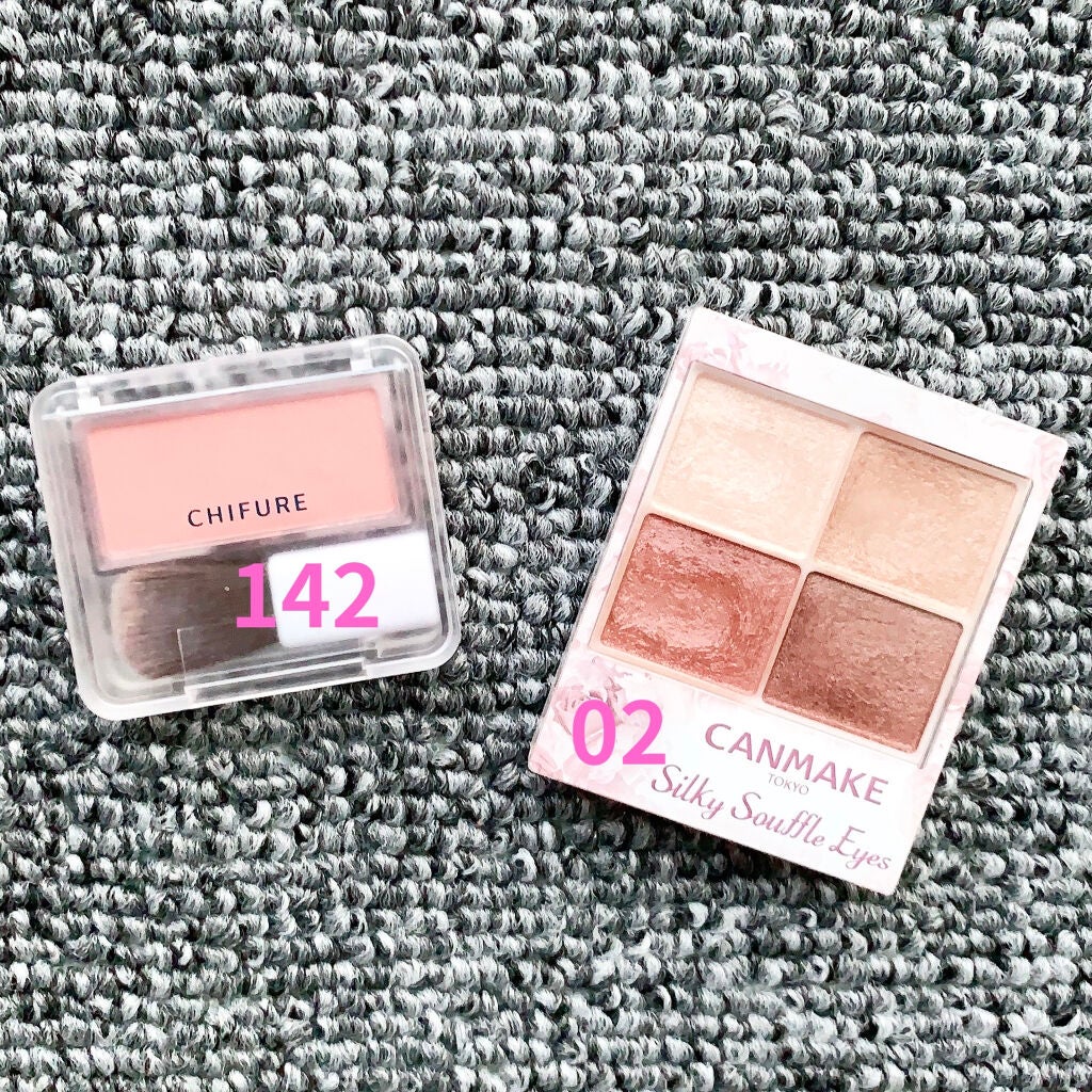 パウダー チーク/ちふれ/パウダーチークを使ったクチコミ(2枚目)