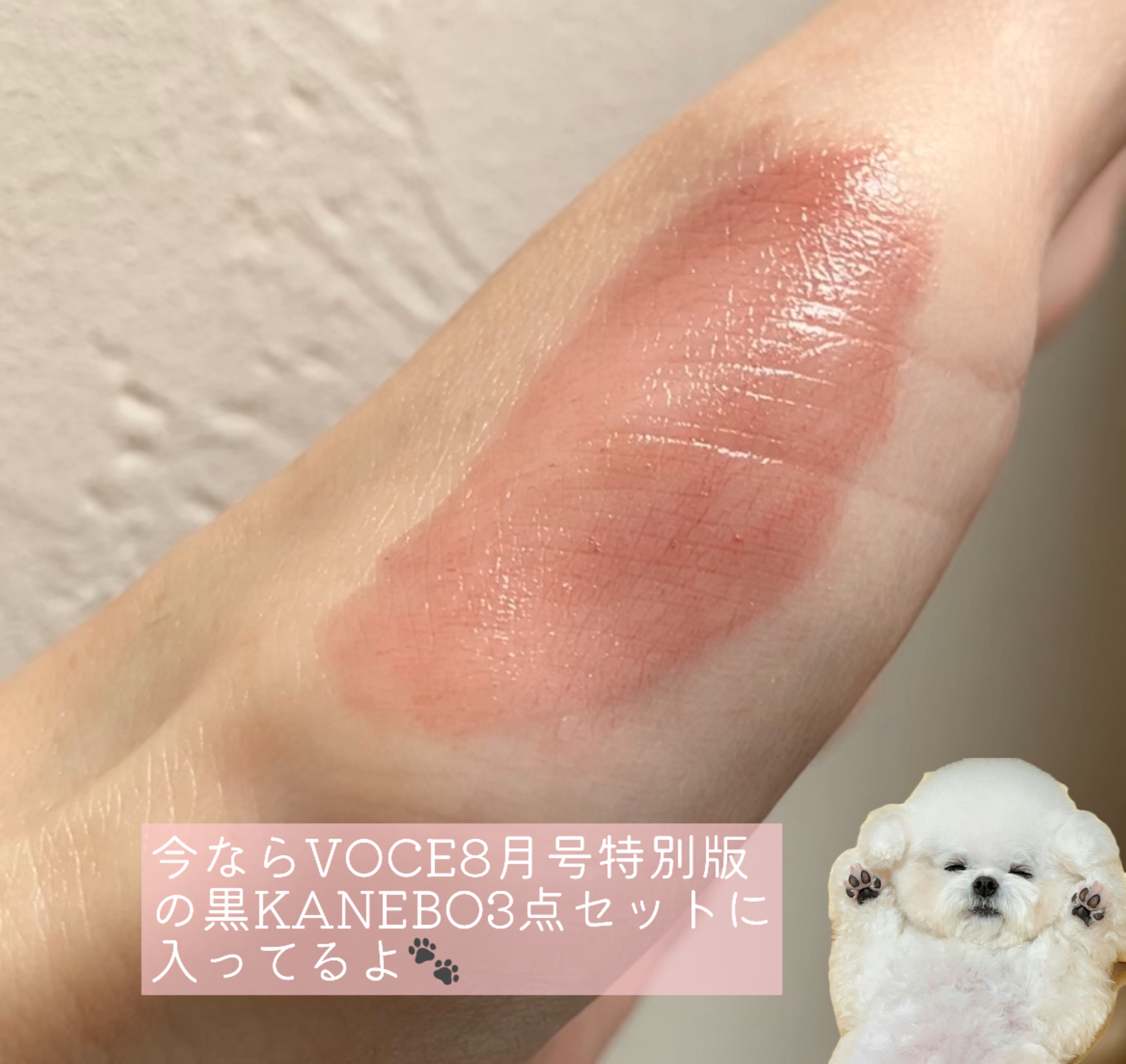 ルージュスターヴァイブラント V07 Inmost Desire/KANEBO/口紅を使ったクチコミ（3枚目）