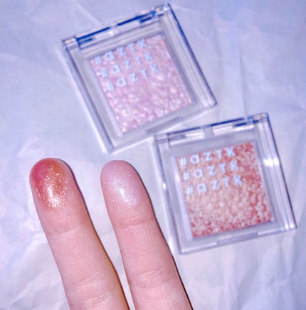 シングルアイシャドウ/aZTK/単色アイシャドウを使ったクチコミ(3枚目)