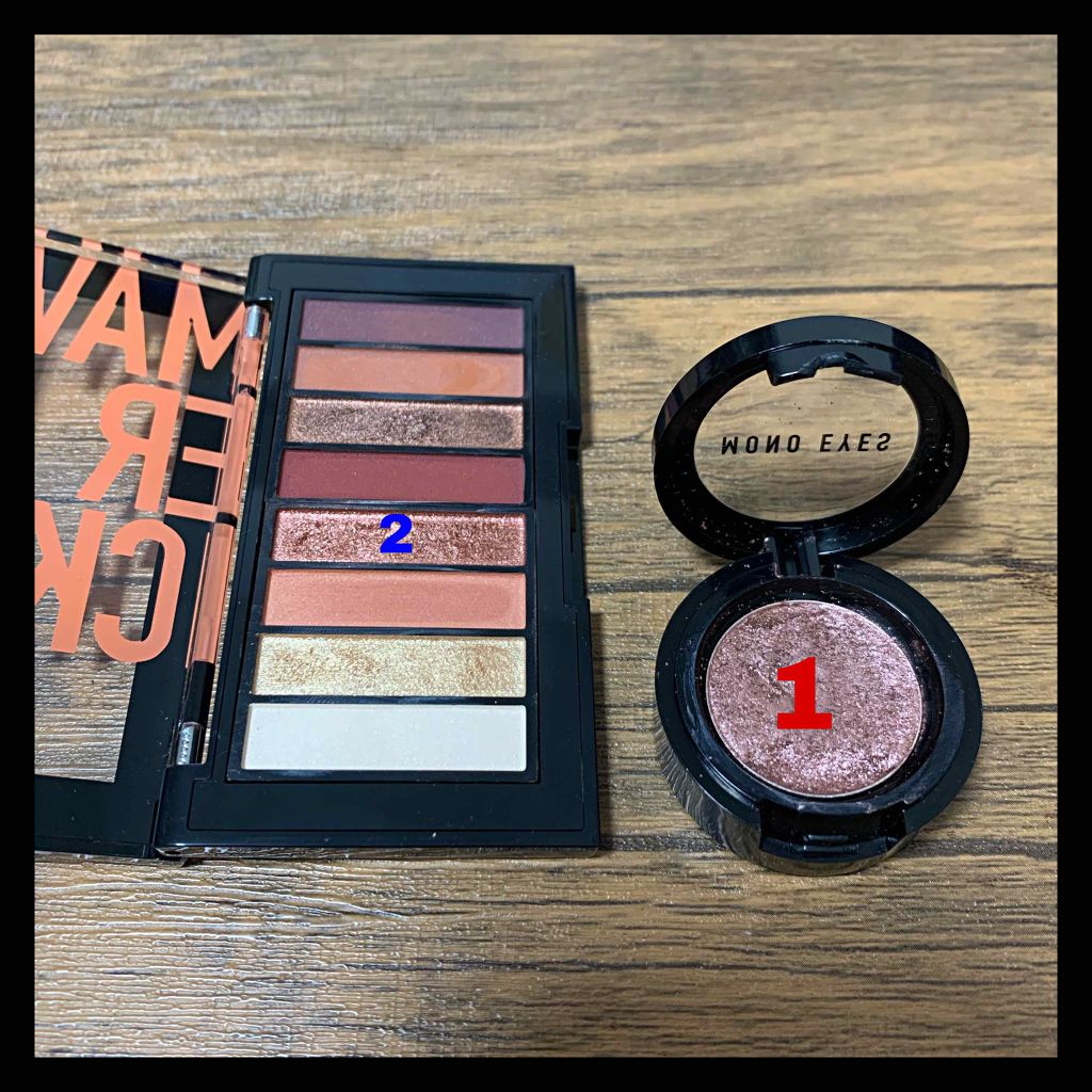 モノアイズ アイシャドウ/ARITAUM/単色アイシャドウを使ったクチコミ（3枚目）