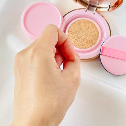 ピンクティーツリーカバーアップグロウクッション/APLIN/クッションファンデーションを使ったクチコミ(6枚目)