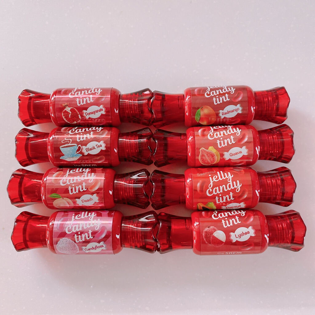 ジェリー キャンディー ティント 05 キャンディフロス/the SAEM/リップティントを使ったクチコミ（1枚目）