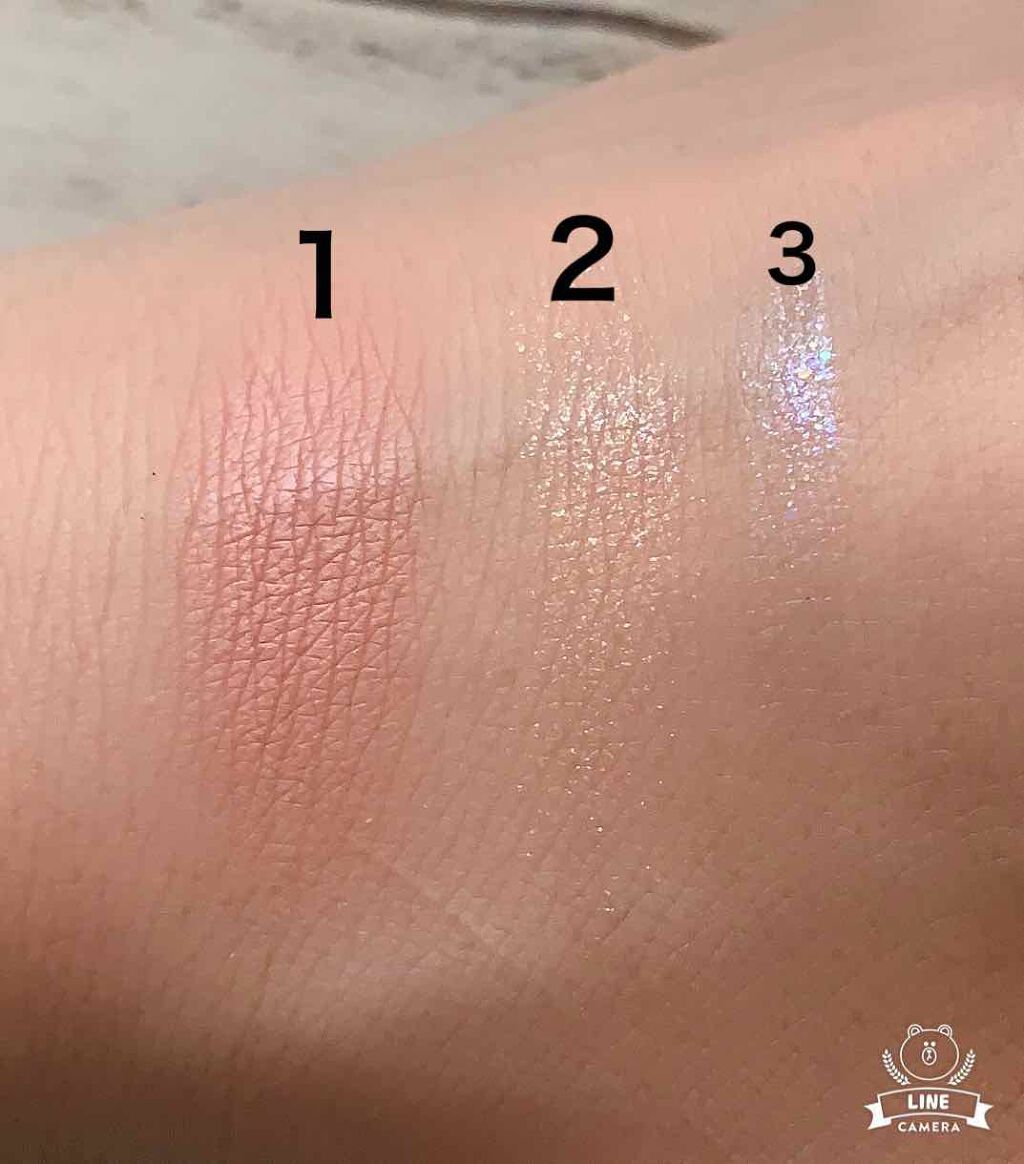 リキッド グリッター シャドウ/rom&nd/グリッターを使ったクチコミ（3枚目）