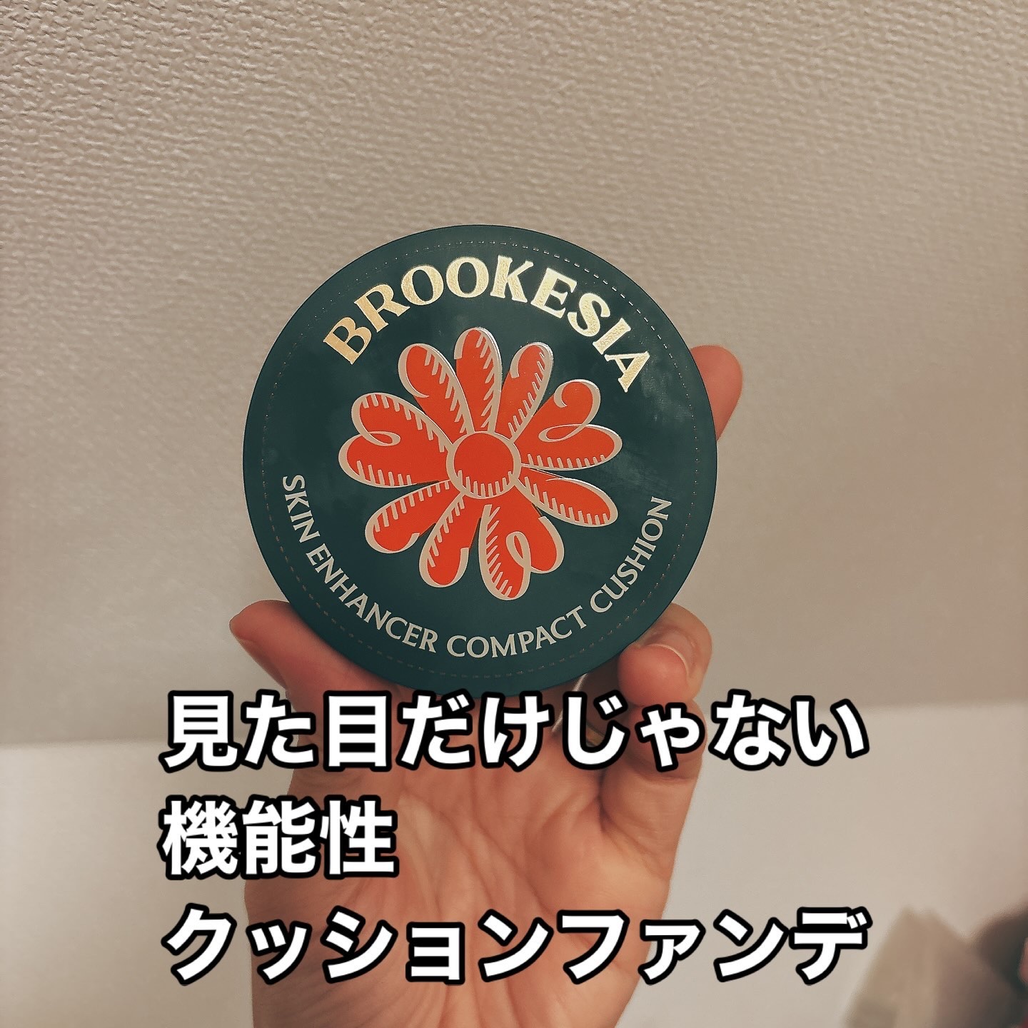 スキンエンハンサー コンパクト クッション (マット)/BROOKESIA/クッションファンデーションを使ったクチコミ（1枚目）