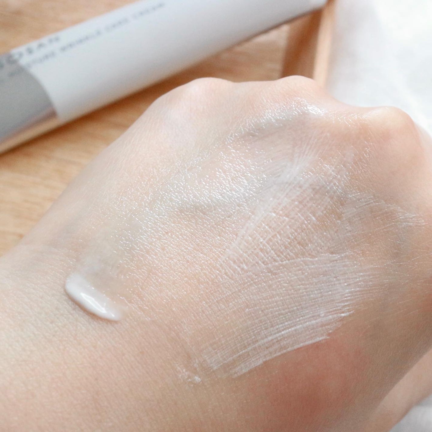 乾燥さん 薬用リンクルケアクリーム 【医薬部外品】/乾燥さん/フェイスクリームを使ったクチコミ(6枚目)