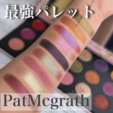 
最強のアイシャドウパレット！
PatMcgrathのMTHRSHP Mega palette✨

このパレットが本当に素晴らしいの🥺

PATのコスメってすごく高くて
10色入ってて¥15,000弱す