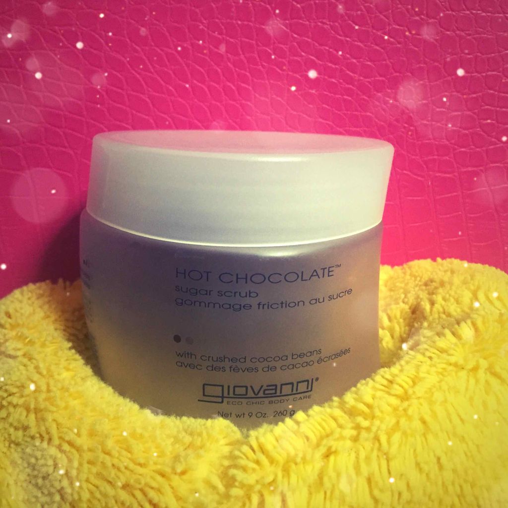ジョヴァンニ シュガー ボディスクラブ ホットチョコレート/giovanni/ボディスクラブを使ったクチコミ（1枚目）