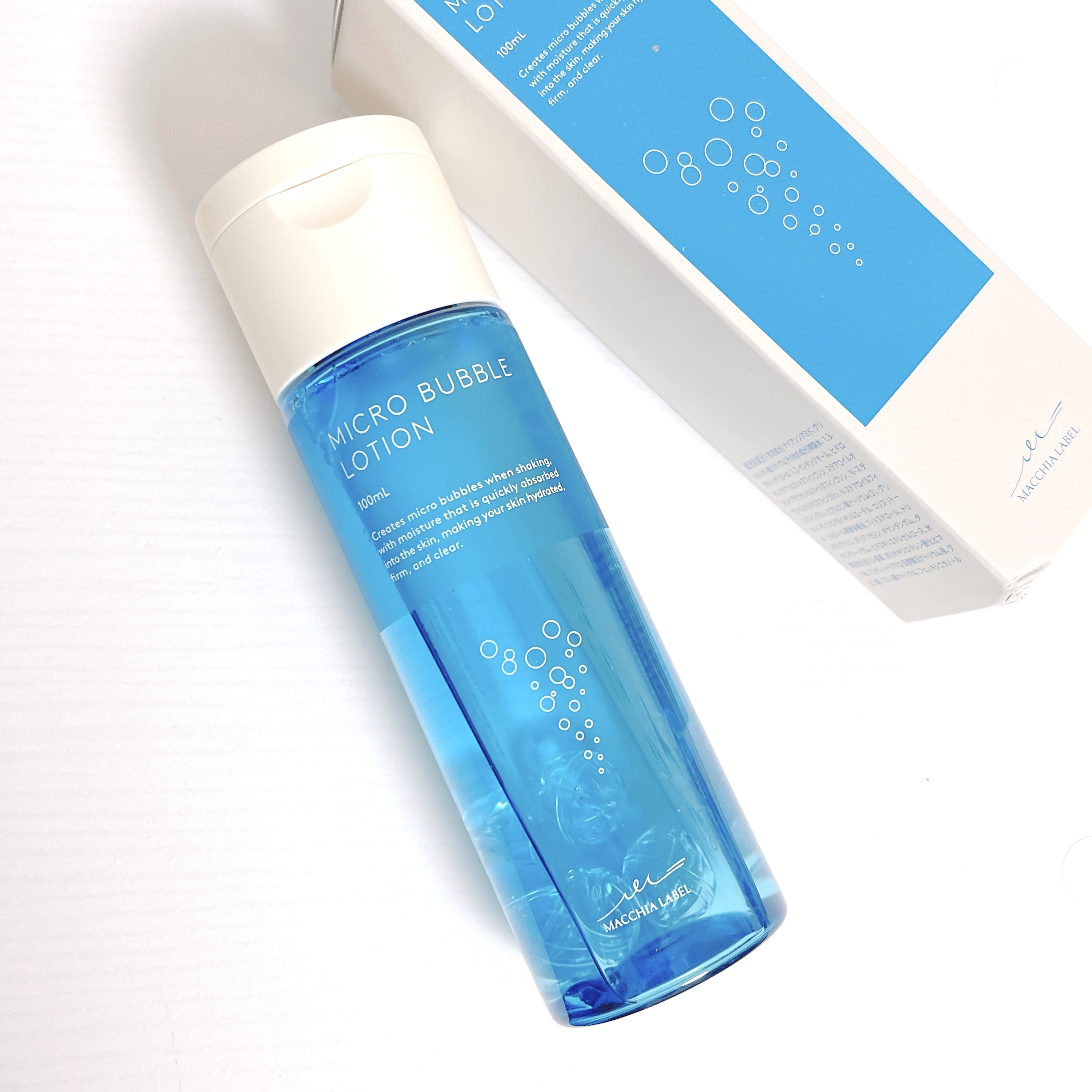 薬用マイクロバブルローション/Macchia Label/化粧水を使ったクチコミ（2枚目）
