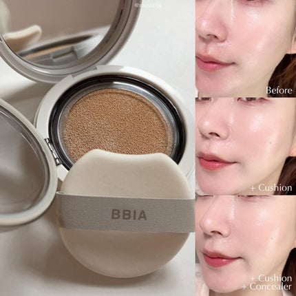 オーグロウクッション/BBIA/クッションファンデーションを使ったクチコミ(3枚目)