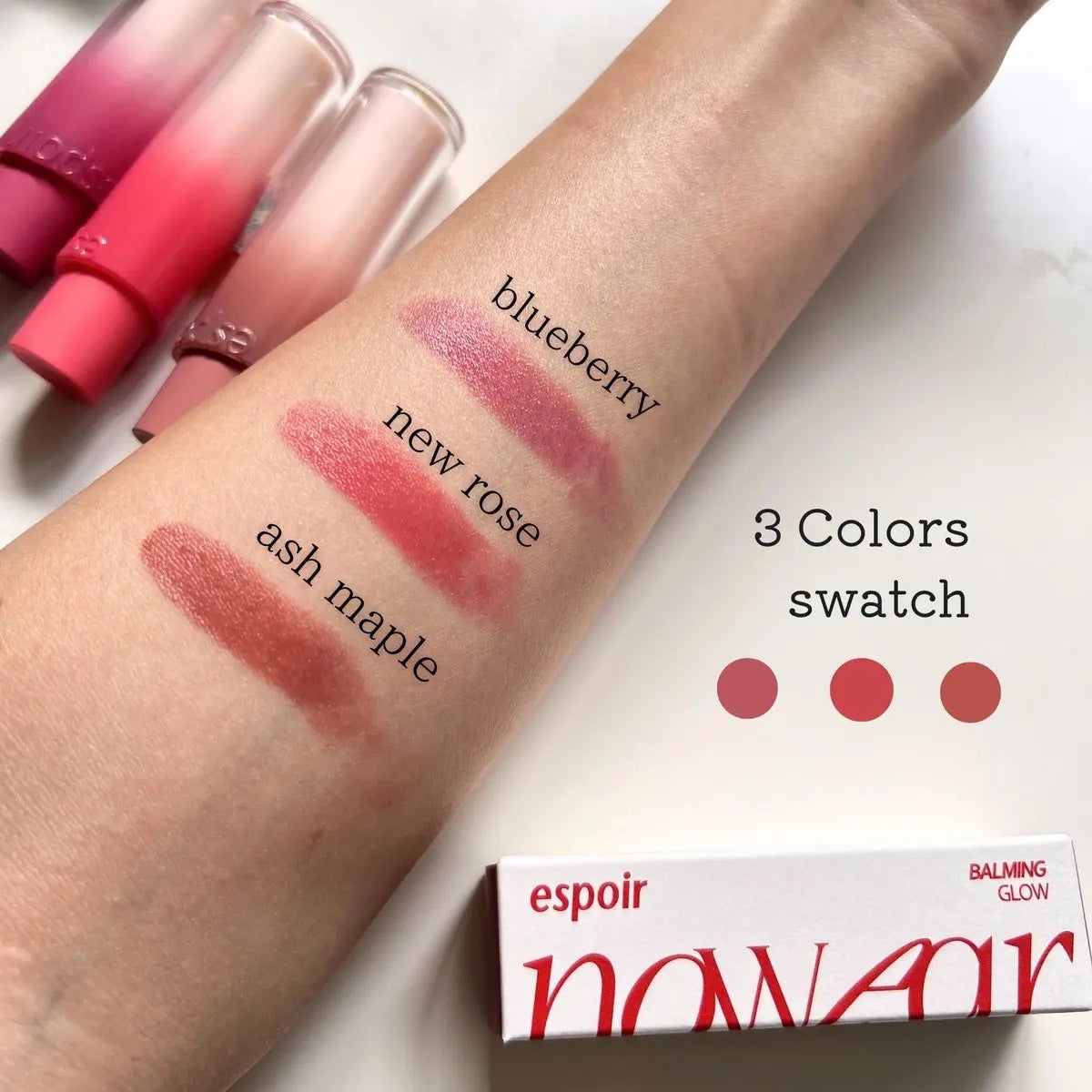ノーウェアリップスティック バーミンググロー/espoir/口紅を使ったクチコミ(3枚目)