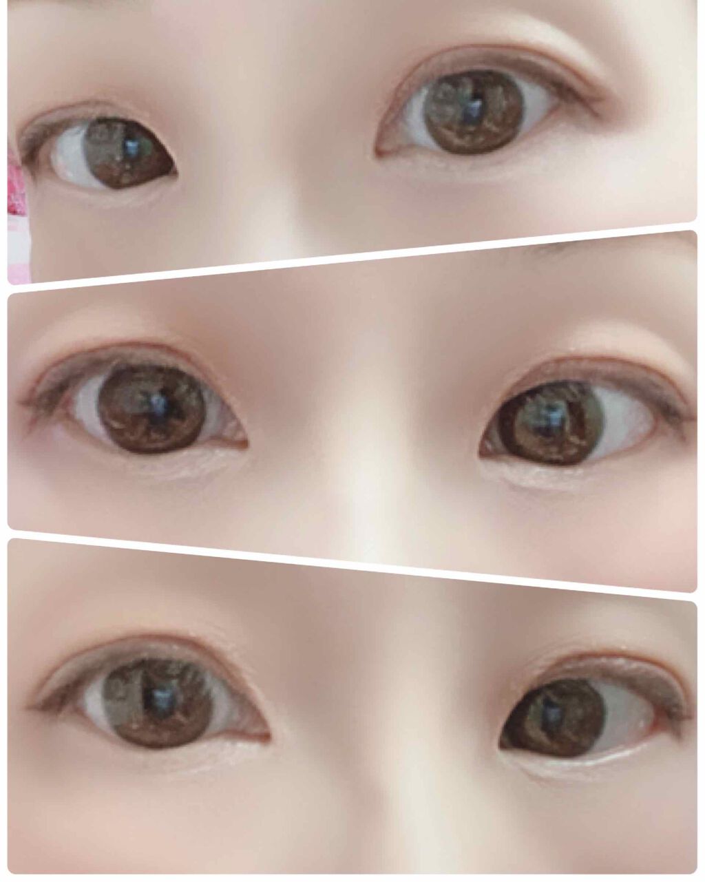 ピュアビッグアイズ/インテグレート/アイシャドウパレットを使ったクチコミ(2枚目)