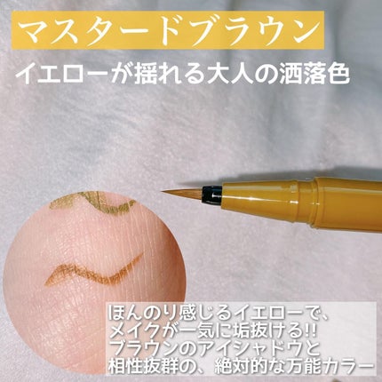 シルキーリキッドアイライナーWP/D-UP/リキッドアイライナーを使ったクチコミ(3枚目)