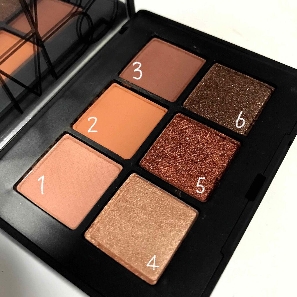 ヴォワヤジュールアイシャドウパレット/NARS/アイシャドウパレットを使ったクチコミ（2枚目）