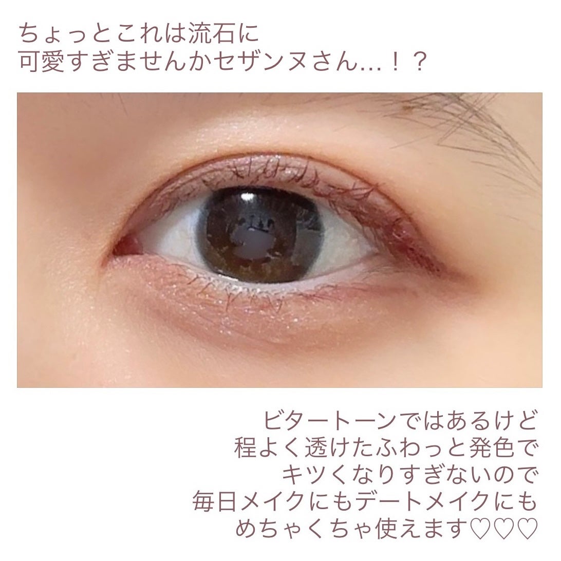 ビタートーンアイシャドウ/CEZANNE/パウダーアイシャドウを使ったクチコミ(7枚目)