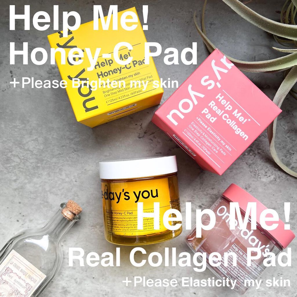 ヘルプミー! ハニーCパッド/One-day's you/トナーパッドを使ったクチコミ(2枚目)
