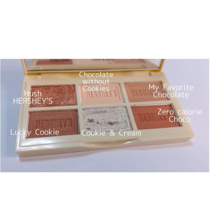 ハーシー プレイカラーアイズミニ/ETUDE/アイシャドウパレットを使ったクチコミ(5枚目)