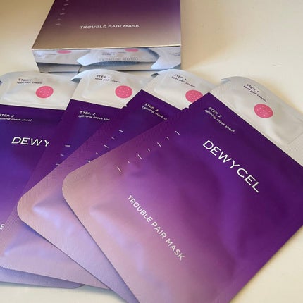トラブルペアーマスク/DEWYCEL/シートマスク・パックを使ったクチコミ(1枚目)