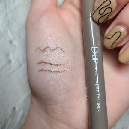 シルキーリキッドアイライナーWP/D-UP/リキッドアイライナーを使ったクチコミ(2枚目)