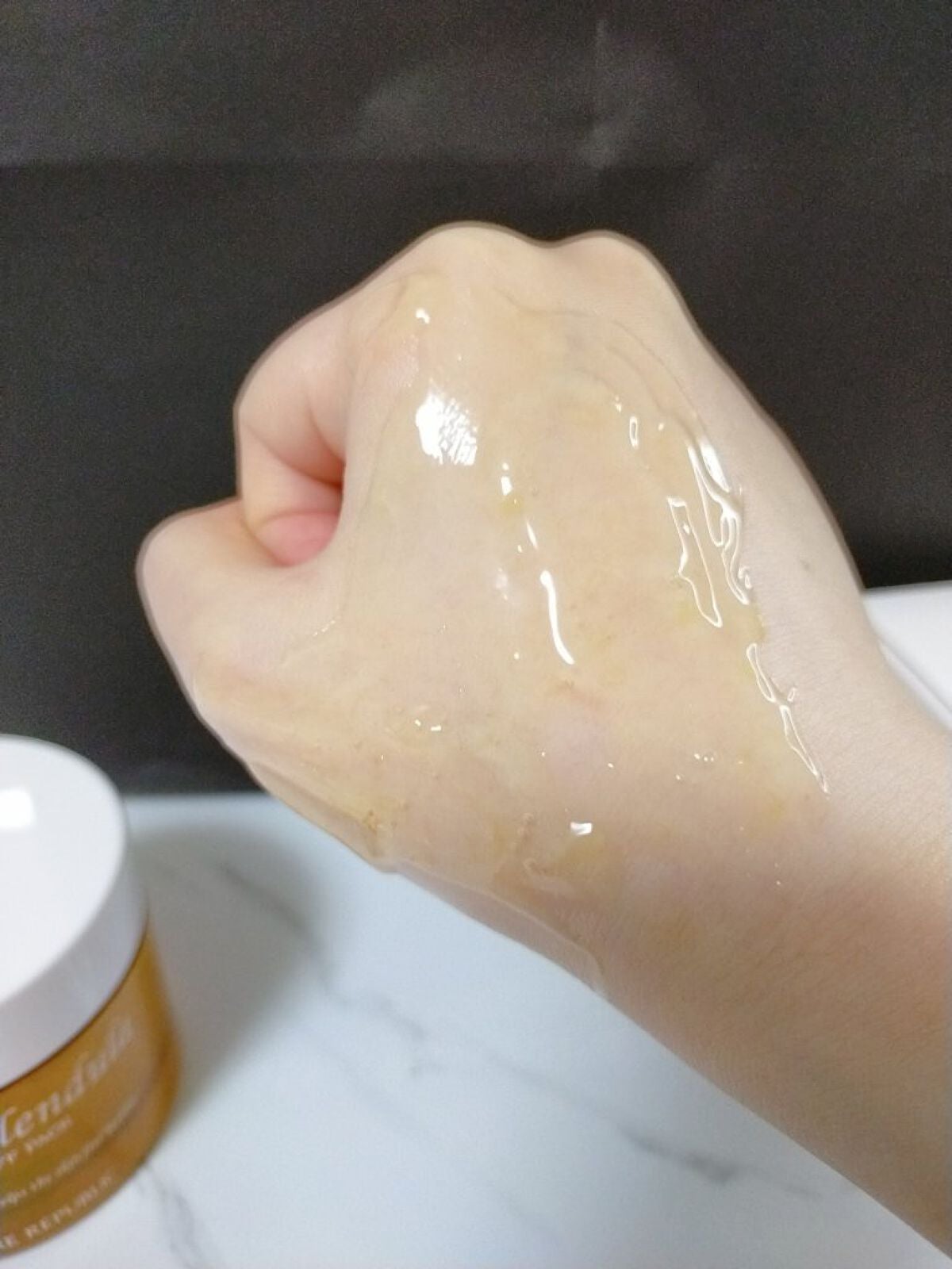 リアル カレンデュラ ウォッシュ オフ パック/ネイチャーリパブリック/洗い流すパック・マスクを使ったクチコミ(4枚目)