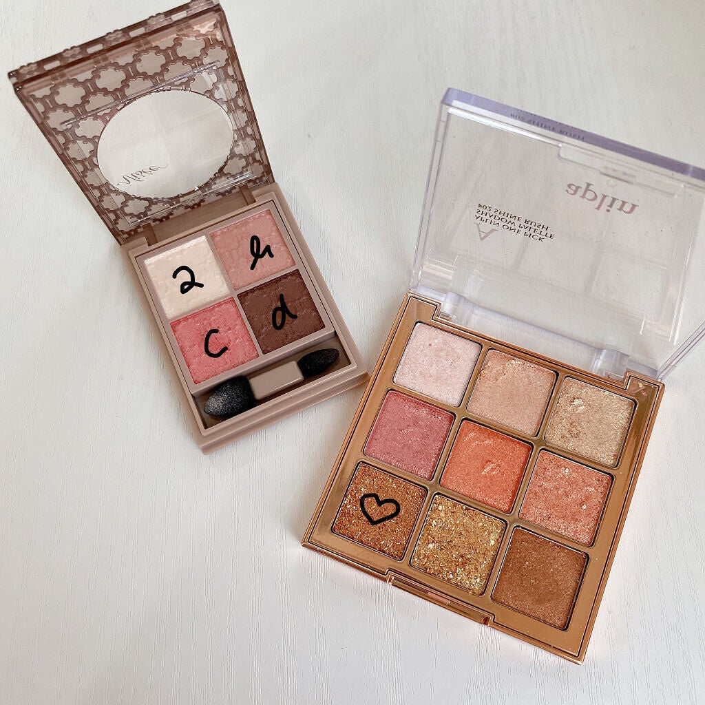 グロッシーリッチ アイズ N/Visée/アイシャドウパレットを使ったクチコミ(4枚目)