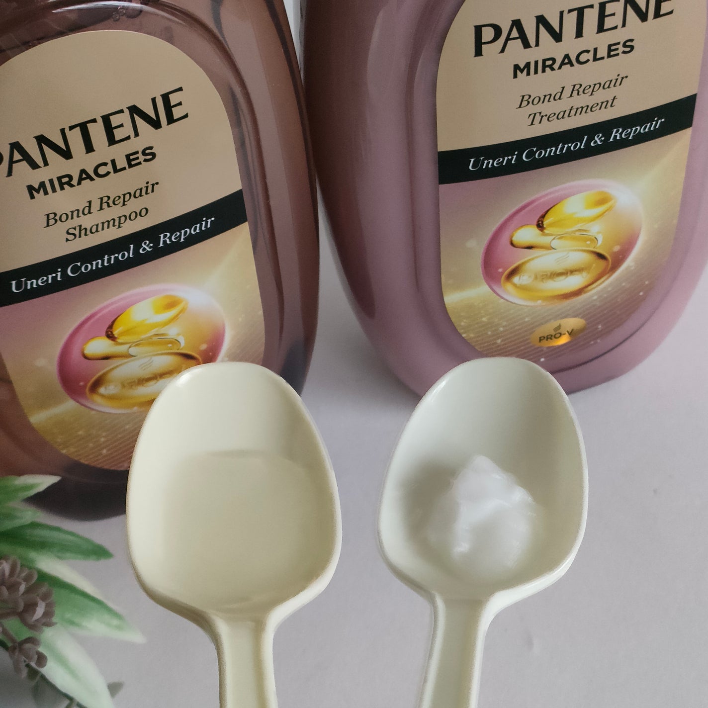 ミラクルズ うねりコントロール&リペア ボンドリペア シャンプー/トリートメント/パンテーン/市販シャンプーを使ったクチコミ(2枚目)