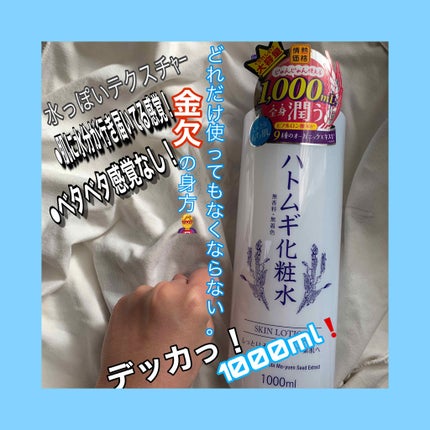 ハトムギ化粧水(ナチュリエ スキンコンディショナー R )/ナチュリエ/化粧水を使ったクチコミ(2枚目)