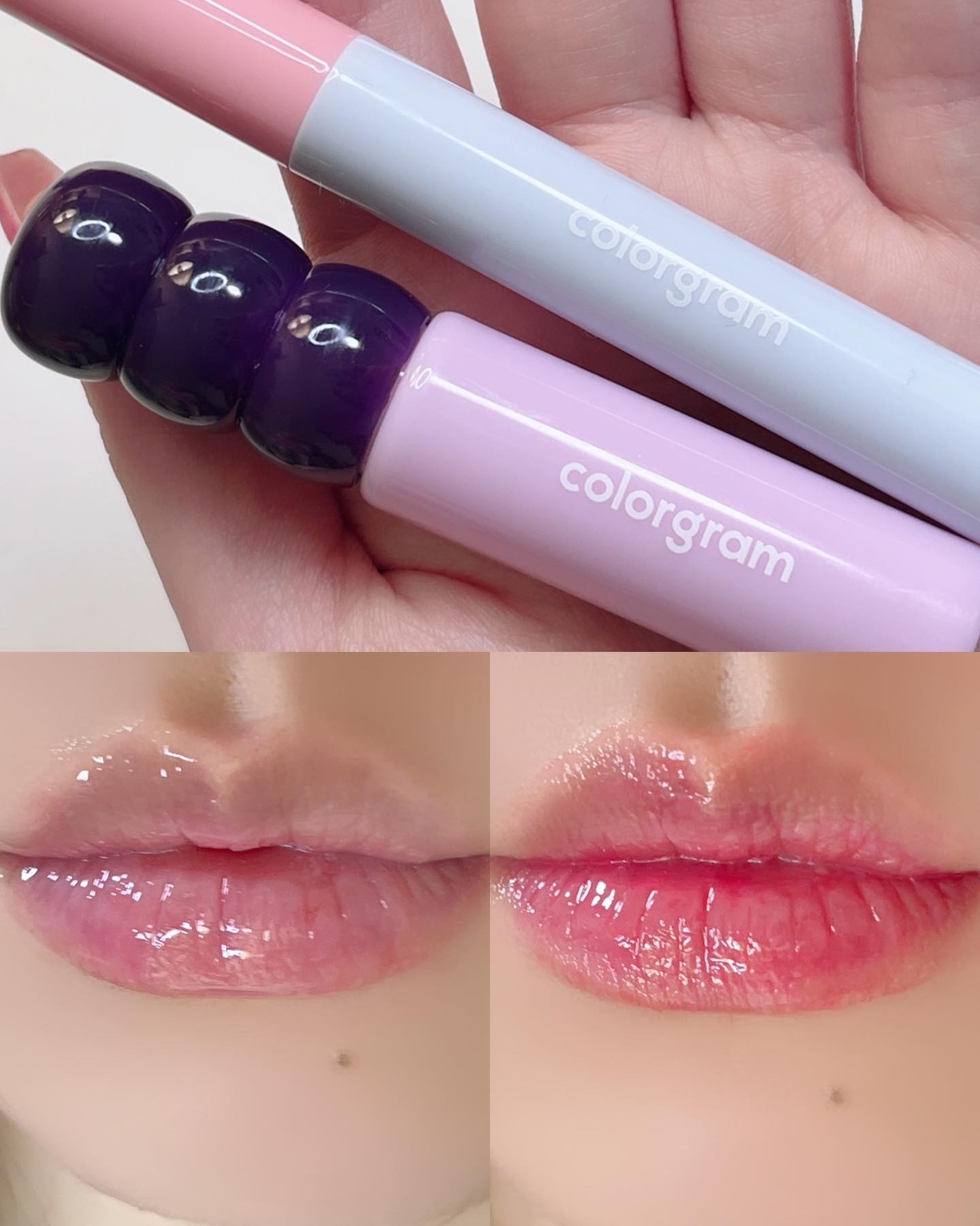 フルーティタンフルグラススティック/Colorgram/口紅を使ったクチコミ（2枚目）