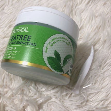 ティーツリーカーミングエッセンスパッド/MEDIHEAL/トナーパッドを使ったクチコミ(4枚目)