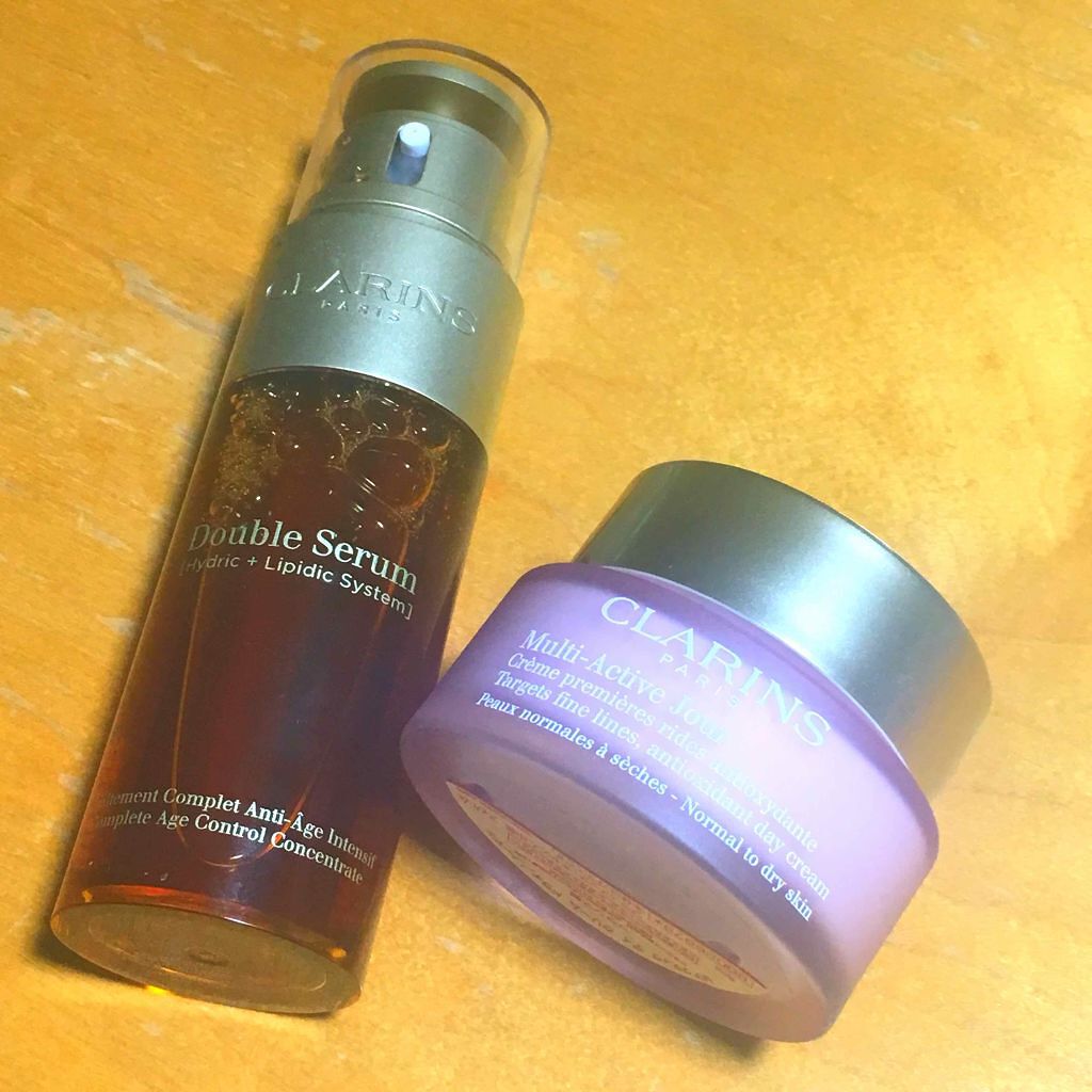 マルチ アクティヴ デイ クリーム/CLARINS/フェイスクリームを使ったクチコミ（1枚目）