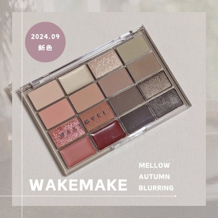 ソフトブラーリングアイパレット/wakemake/アイシャドウパレットを使ったクチコミ(1枚目)