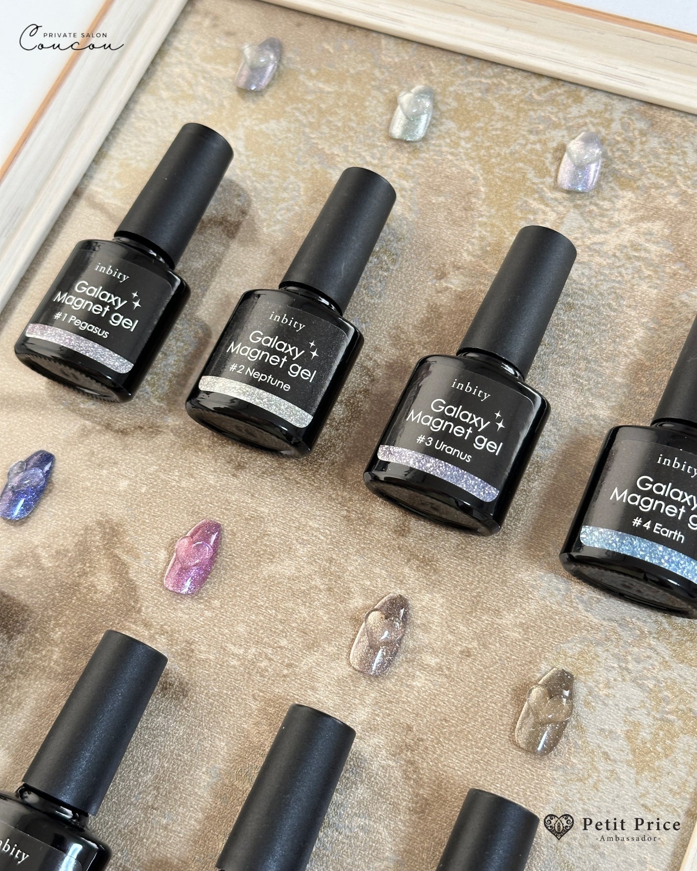 🐒ズボラママみっちゃんの高見えネイル💅 on LIPS 「別アングル今回はGALAXYmagnetgelつかってバレン..」(1枚目)