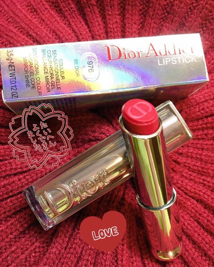 【旧】ディオール アディクト リップスティック/Dior/口紅を使ったクチコミ(1枚目)