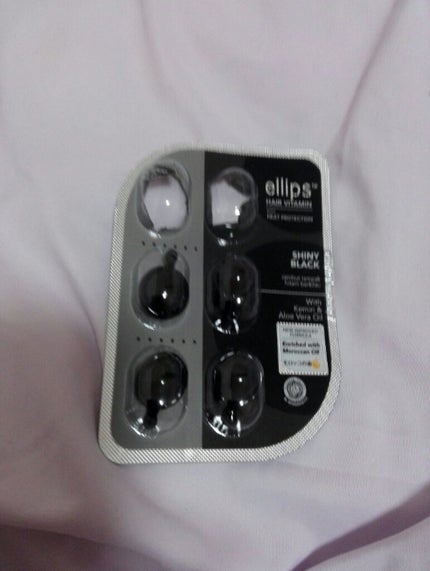 ヘアーオイル【シャイニーブラック】/ellips/ヘアオイルを使ったクチコミ(1枚目)