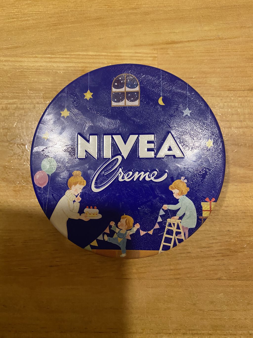 ニベアクリーム 限定デザイン 缶(生産終了）/ニベア/ボディクリームを使ったクチコミ（1枚目）