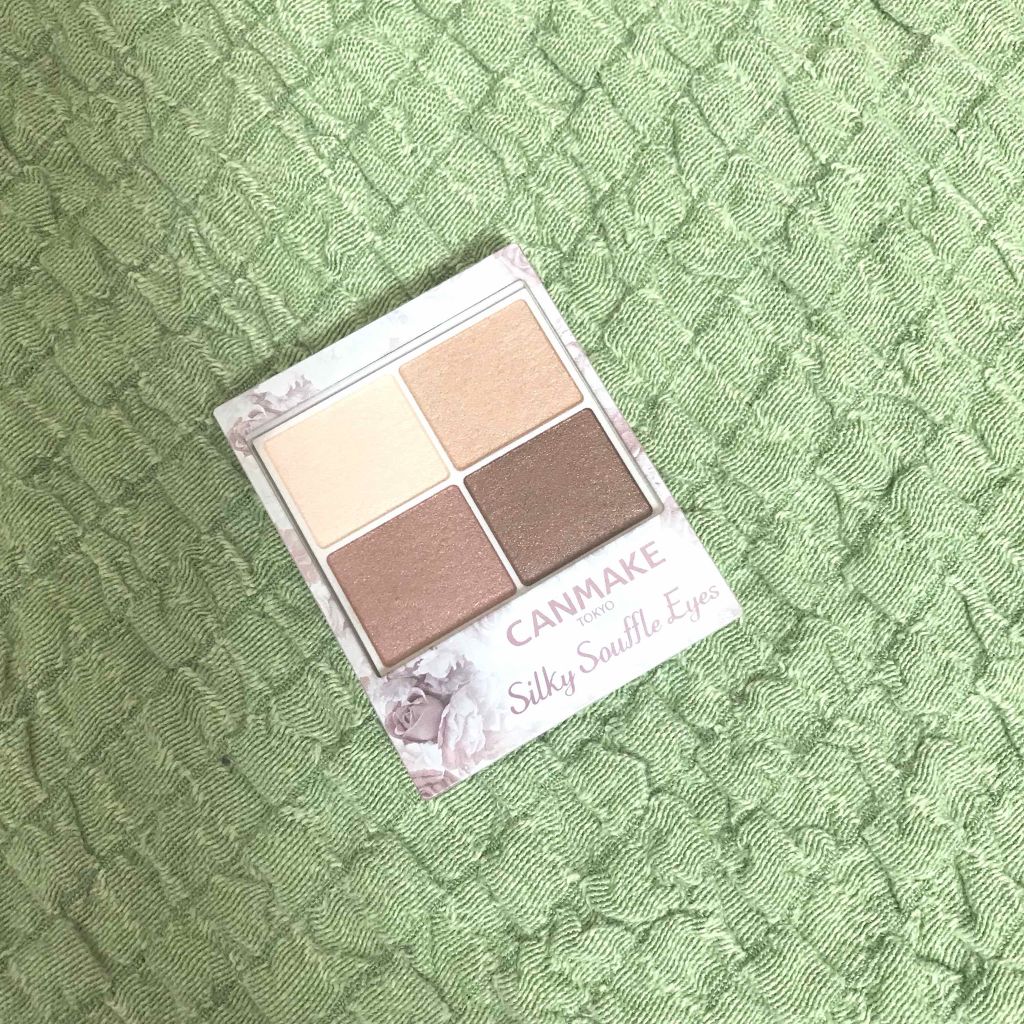 シルキースフレアイズ/キャンメイク/アイシャドウパレットを使ったクチコミ(2枚目)